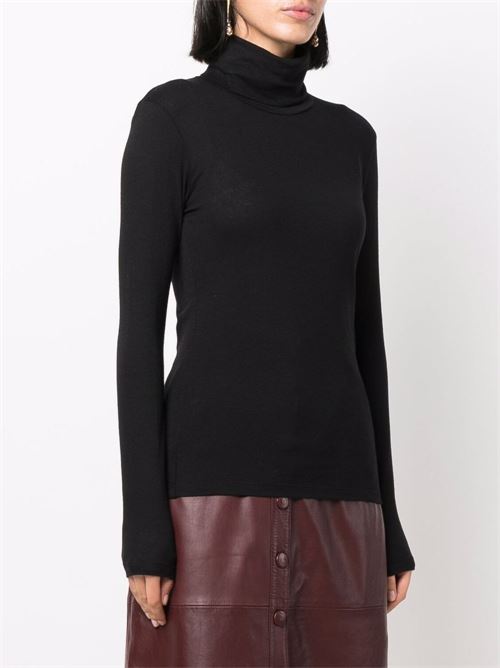 T-shirt donna dolcevita manica lunga MAJESTIC FILATURES | M005FTS011002